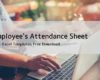 Attendance Sheet Templates | Free Excel Download