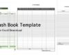Cash Book Template for Excel  | Free Download