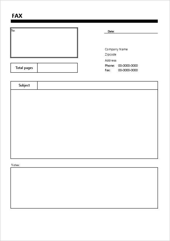 fax cover sheet free excel template02