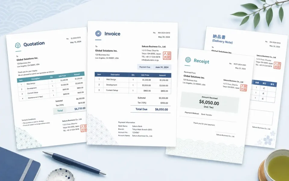 Japanese Business Templates | Free Word & Excel Downloads