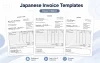 Japanese Invoice Templates | Free Excel and Word Downloads