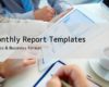 Monthly Report Templates | Excel Free download