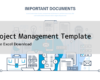 Project Management Templates for Excel | Free downlaod