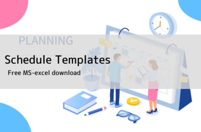 Free schedule templates for Excel