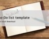 To Do List Templates | Free Excel